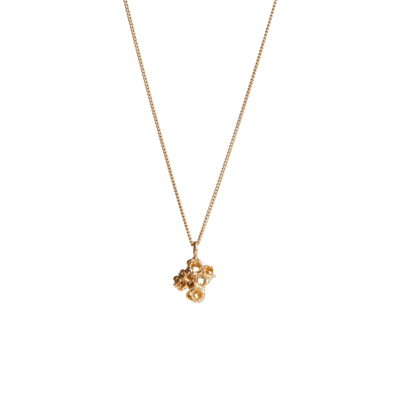 SMALL REEF GOLD PENDANT Lenique Louis