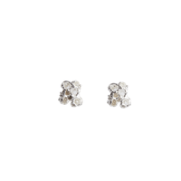 SMALL REEF STUD SILVER EARRINGS Lenique Louis