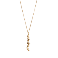 SPINE GOLD PENDANT Lenique Louis