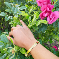 REEF GOLD BANGLE Lenique Louis