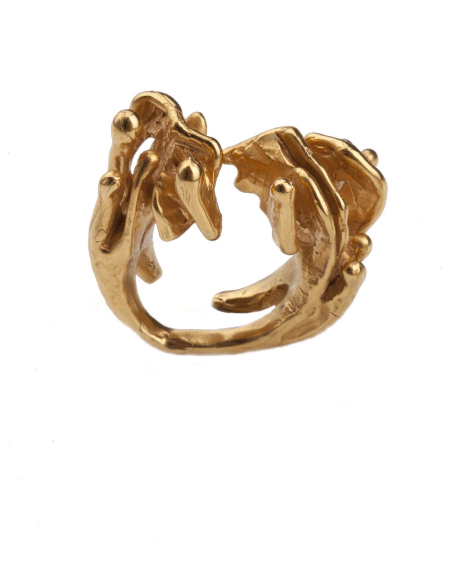 ECLIPSE ADJUSTABLE GOLD RING Lenique Louis