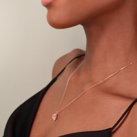 LARGE REEF ROSE GOLD PENDANT Lenique Louis