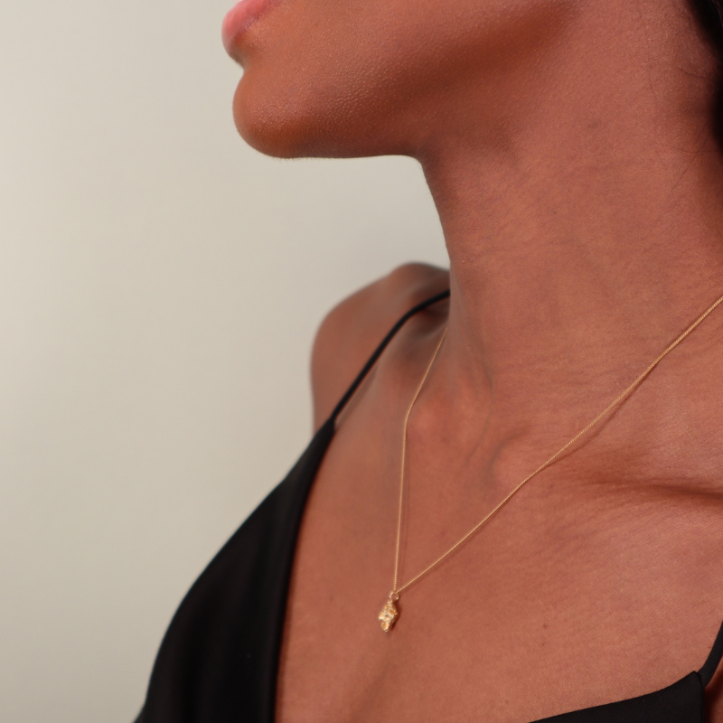 SMALL REEF GOLD PENDANT Lenique Louis