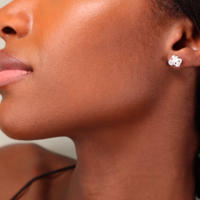 SMALL REEF STUD SILVER EARRINGS Lenique Louis