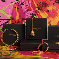 Gold Spine Huggie Lenique Louis