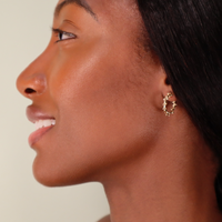 Gold Spine Huggie Lenique Louis