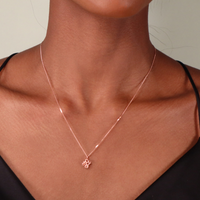 SMALL REEF ROSE GOLD PENDANT Lenique Louis