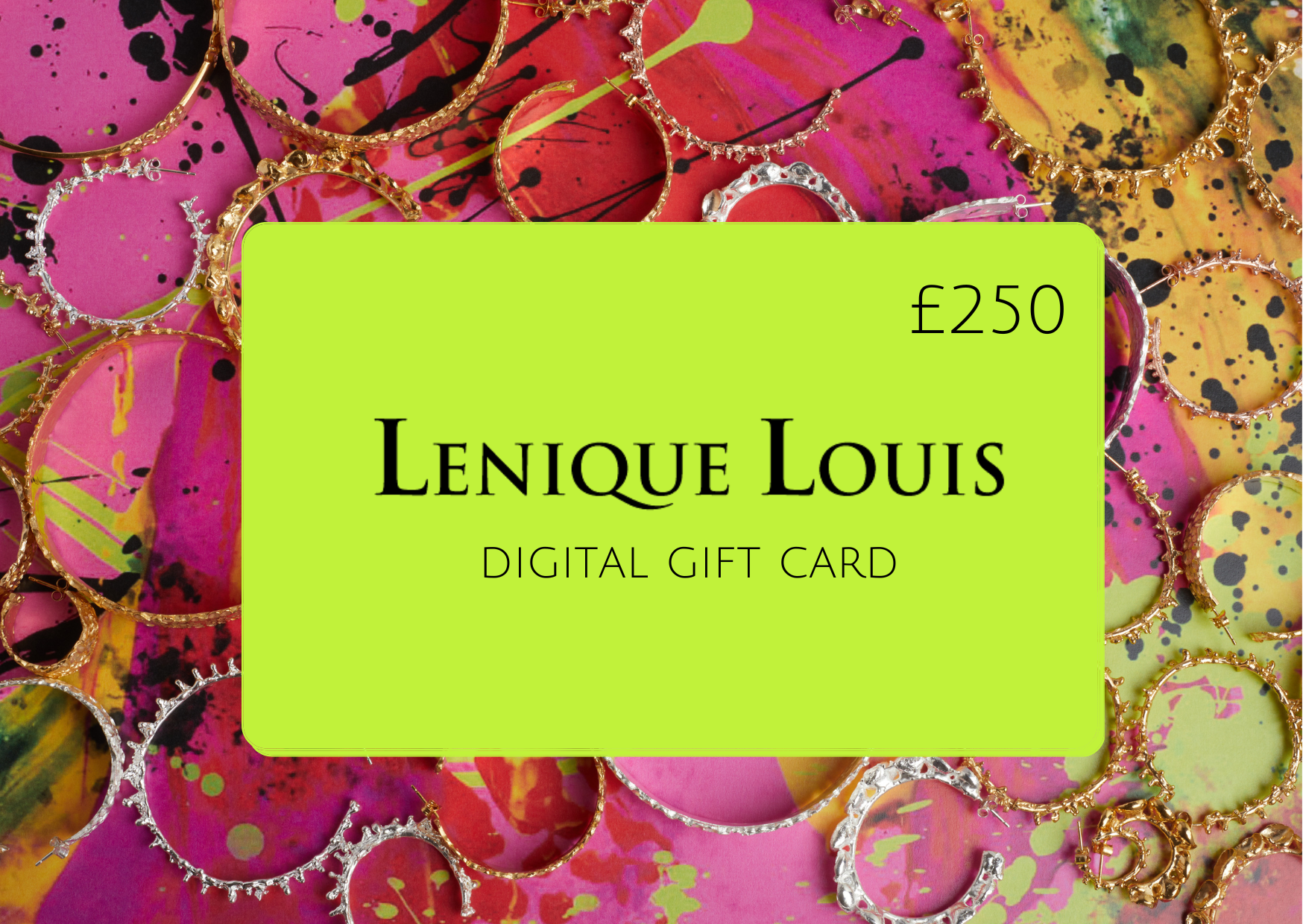 DIGITAL LENIQUE LOUIS GIFT CARD Lenique Louis