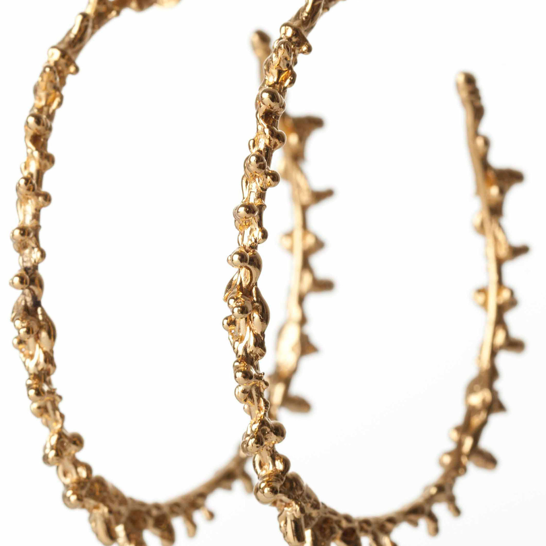 The Lenique Louis Gold Hoop Earrings Worn By Kate Middleton Lenique Louis