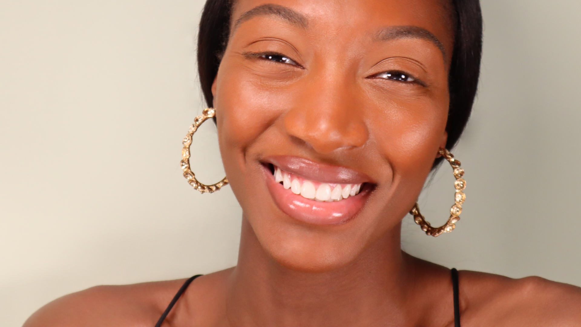 Hoop earrings beauty supply store sale