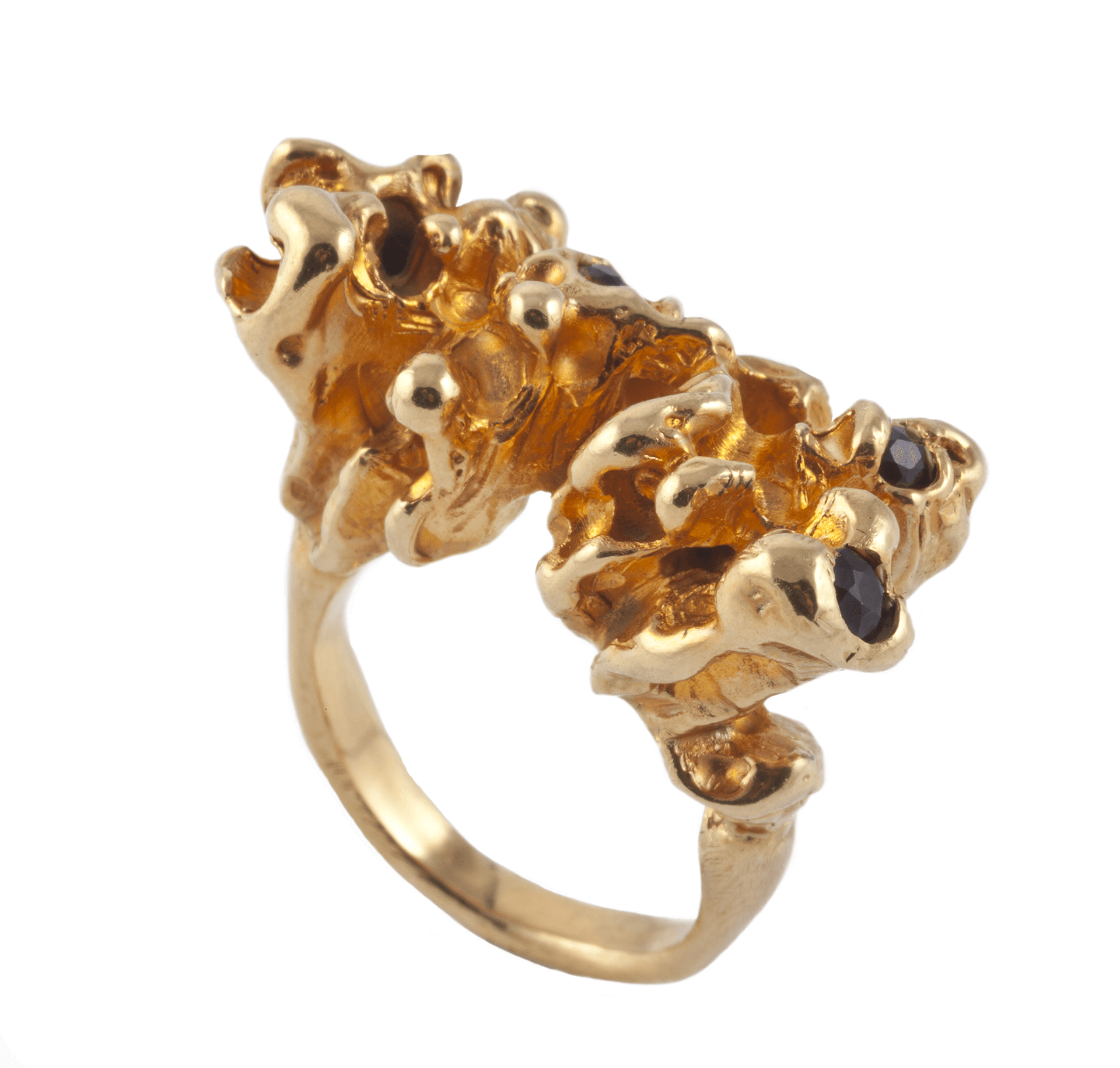 LAVA GOLD RING Lenique Louis