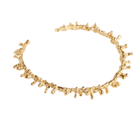 SPINE GOLD BANGLE Lenique Louis