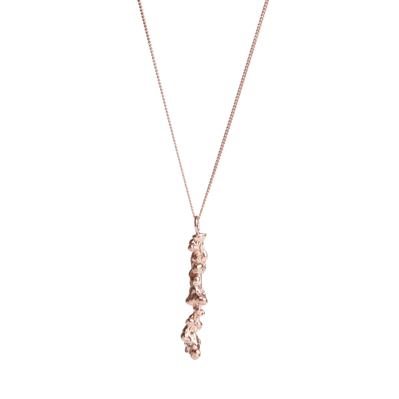 SPINE ROSE GOLD PENDANT Lenique Louis 