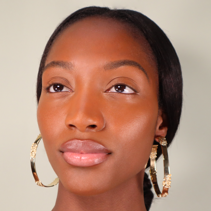 Extra large silver online hoops