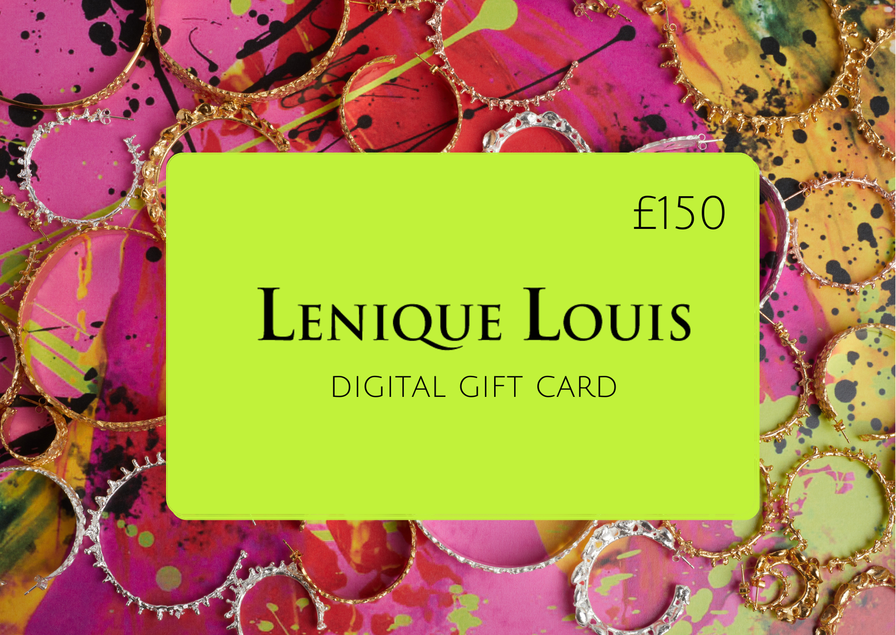 DIGITAL LENIQUE LOUIS GIFT CARD Lenique Louis 